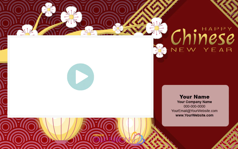 Video Email Template